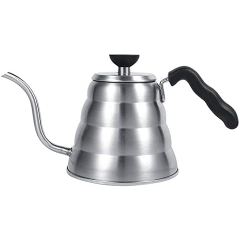 MAGT Manueller Kaffee-Tropfkessel, 1x Schwanenhals-Teekanne Aus Edelstahl 304 Cover