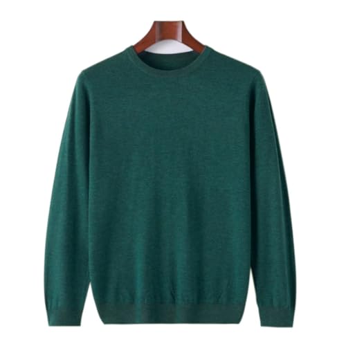 Mens Pullover Sweater Long Sleeve O Neck Soft Warm Loose Thin Knit Sweaters3