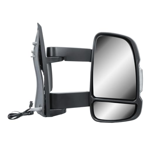 Rétroviseur droit bras moyen électrique et chauffant avec clignotant pour Fiat Ducato Citroën Jumper Peugeot Boxer 2006 à aujourd'hui Opel Movano 2022 à...