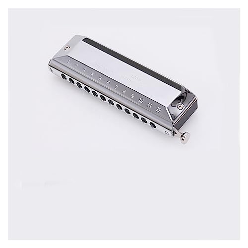 PacuM Harmonica par Instrument Clé Harmonica Chromatique C Clé 12 Trous 48 Tons Convient for un Usage Professionnel et Étudiant Instrument de Musique Harmonica - Les Beatles, Paul McCartney, John Lennon, RIngo Starr, George Harrison PacuM Harmonica par Instrument Clé Harmonica Chromatique C Clé 12 Trous 48 Tons Convient for un Usage Professionnel et Étudiant Instrument de Musique Harmonica – Image 5