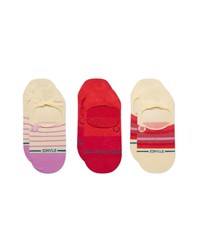 Stance Fulfilled Socks [3 Pack] (Medium, Pink)