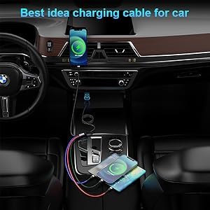 Câble USB multi appareils résistant pour recharger iPhone et Samsung