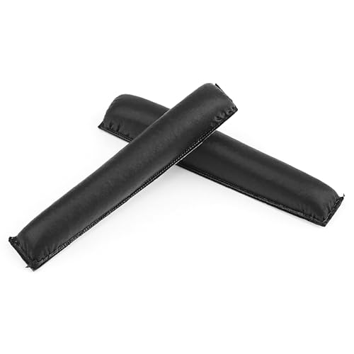 Reemplazo de almohadillas para orejas y cojín de diadema para Sennheiser PX80/PX100/PX100II/PX200/PX200II/PXC300/PMX200/PXC150/PXC250/PXC250II, almohadillas de cuero proteína y espuma viscoelástica para audífonos (Negro) miniatura 7