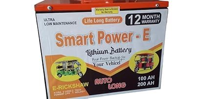 Lithium Battery for E-Riksha, 5.123 kW, Ultra Low Maintenance, 12 Months Warranty (003)-image-2