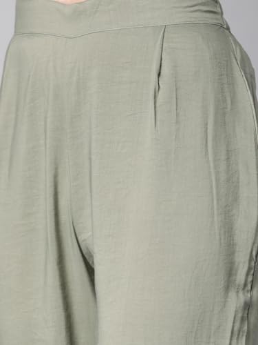 Image of Hritika Self Design Viscose Rayon Kurta & Trousers Set (HRKB0048 Parent)