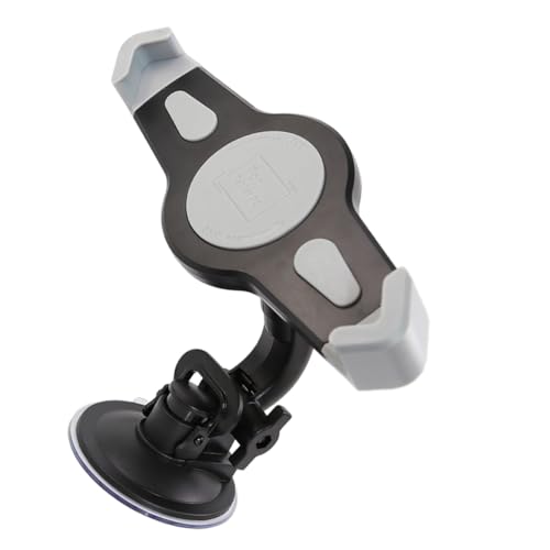 Housoutil Tablet Holder Car Suction Cup Mount Abs Navigator Bracket 7-10.1 Inch Easy Installation Secure Grip
