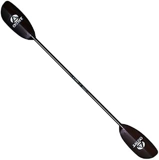 Accent Paddles Kauai Carbon Touring/Recreational Kayak Paddle (2 Piece), Black, 230cm