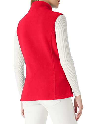 Outdoor Ventures Women's Polar Fleece Zip Vest Outerwear With Pockets,Warm Sleeveless Coat Vest For Fall & Winter #TOP1
