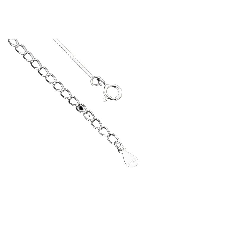 Pulsera Plata，Pulsera Con Colgante De Corazón Y Cuentas Redondas De Hueso De Cadena Fina De Serpiente De Plata S925 De Alta Gama Con Cierre De Resorte Ajustable, Joyería Energética Para Mu