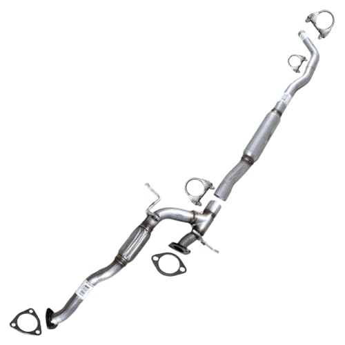 Exhaust Y Pipe with Resonator Kit Compatible for 2014-2018 Jeep Cherokee 3.2L | Stainless Steel | Northeastern Exhaust | Free Gaskets and Clamps included | Direct Fit