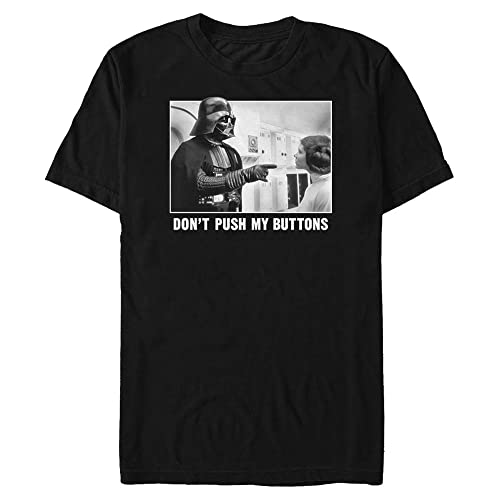 T-shirt Star Wars homme bouton poussoir idéal pour look geek casual