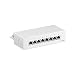 Produktbild Cat 6a Patchpanel Mini/Büro, 8 Ports, Weiß