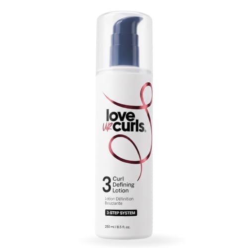 Love Ur Curls Curly Hair Products - Curl Defining Cream Styler, Anti Frizz