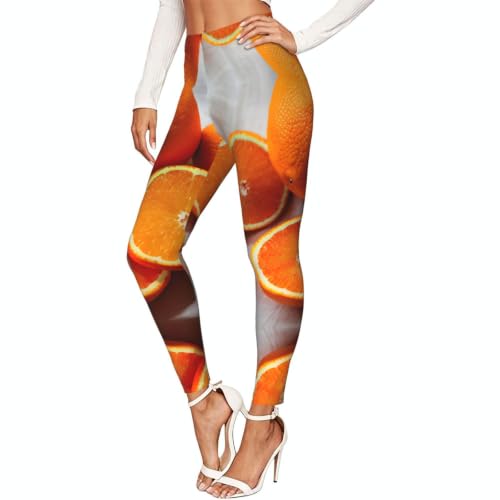 Leggings de compresión sin transparencias mallas suaves de frutas