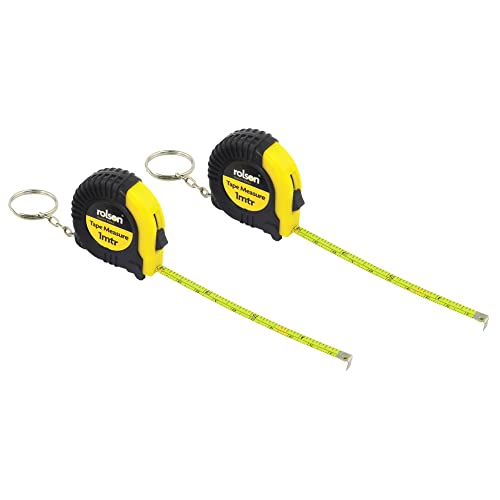 Rolson cinta métrica 1 m 2 piezas miniatura 1