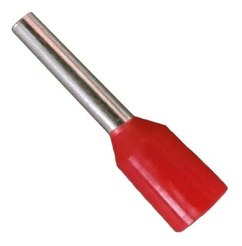 DMTI Kit Terminal Tubular Ilhós 1,0/1,5/2,5/4/6/10/16mm - Cobre Estanhado - 800pçs