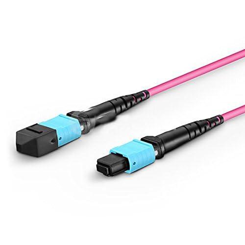 Cavo Patch Fibra MPO-MPO 12 Fibre OM4 Viola – 3 M, LSZH, 50/125 Multimodale Per Data Center Ad Alta Velocità Cavo Patch Fibra MPO-MPO 12 Fibre OM4 Viola – 3 M, LSZH, 50/125 Multimodale Per Data Center Ad Alta Velocità