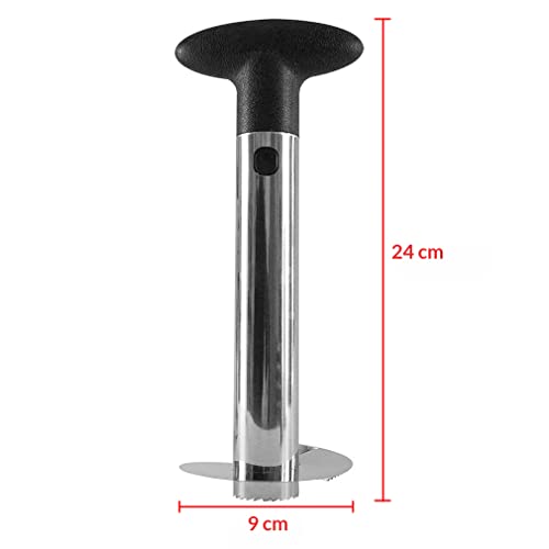 Descascador Fatiador de Abacaxi em Aço Inox Espiral