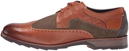 Stacy Adams Men's Kitt Wingtip Oxford, Brown Multi, 10 M US | Image 7
