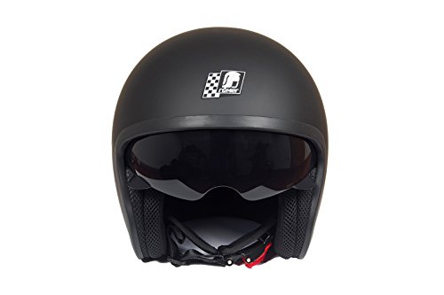 Römer Casco Moto Custom, Nero Opaco, L