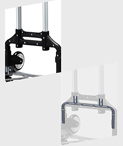 Carretilla plegable de mano de aluminio portátil miniatura 5