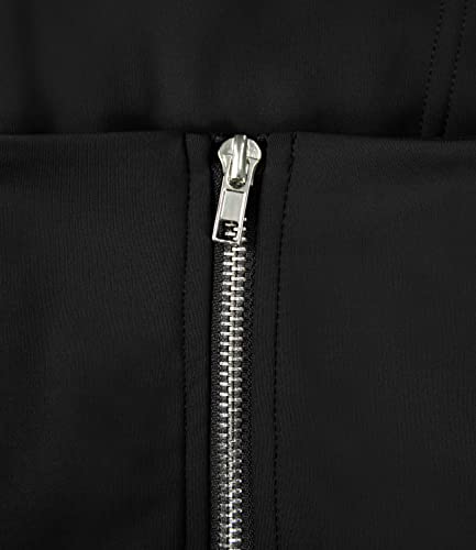 Modegal Women's Square Neck Top Fish Boned Sleeveless Zip Back Bustier Corset Crop Tank Tops #TOP7