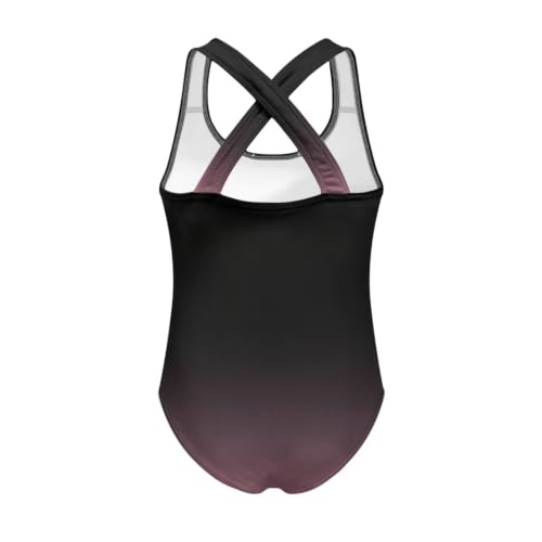 Image of Girls One Piece Cat Swimsuits Quick Dry Cartoon Beach Bathing Suit Crossback Swimwear for Kids 5-14 Years
