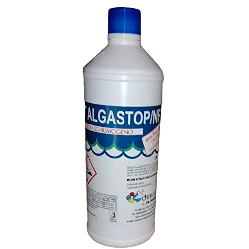 La zappa Alguicida antiespumante 'Algastop NF' antialgas diario para piscinas con Dosatron no espumante (1 kg)