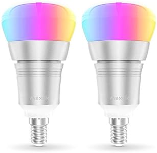 Maxcio Alexa Smart Light Bulb, WiFi Light Bulbs【E14-9W ...