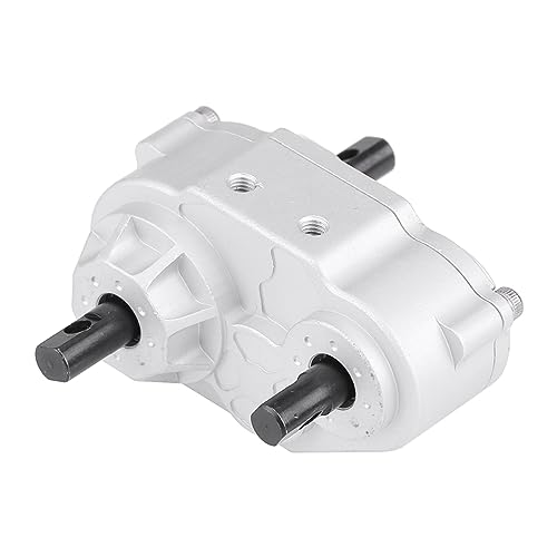 VGEBY RC Transfer Case, Metal RC Crawler Transfer Gearbox for SCX10 / Gelande II D90 1/10 RC Crawler Car, VGEBYHW3T9BGQU2 - Image 2