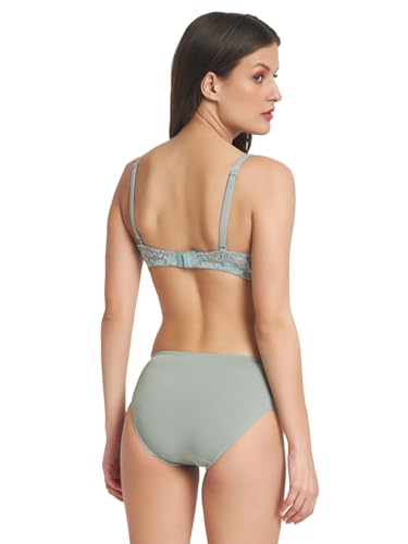 Image of Full Coverage Comfortable Wireless Padded Bra and Hot Panty Set for Women's and Girls