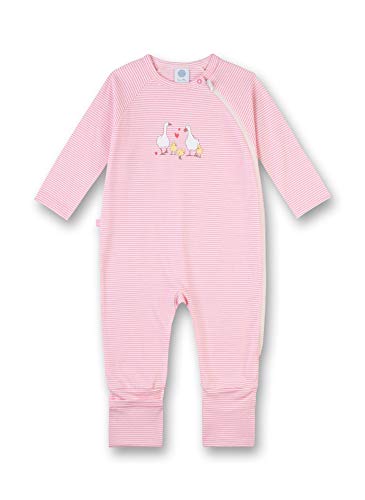 Preisvergleich Produktbild Sanetta Baby-Mädchen Overall Long Schlafstrampler, Rosa (scampi 3950), 80