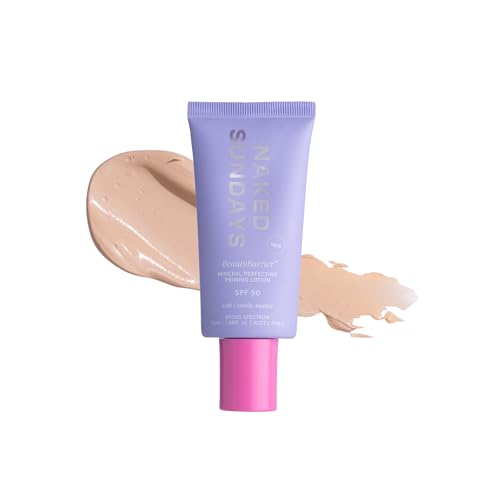 Naked Sundays SPF 50 Mineral Sunscreen Primer BeautyBarrier 50ml