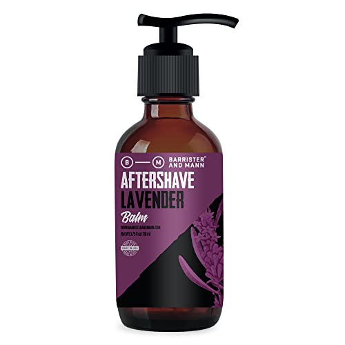 Bálsamo para después del afeitado de Barrister and Mann Lavender 110ml.