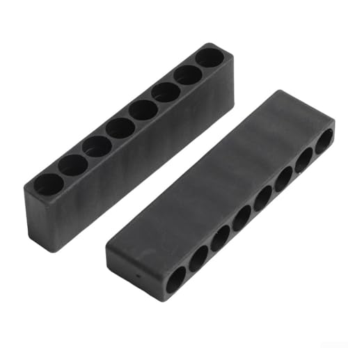 Organizer in plastica per punte per cacciavite, migliora l'efficienza di conservazione degli attrezzi oggi (6 fori)