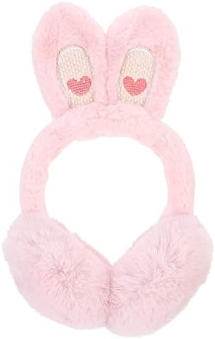 VCADEN Earmuffs Ear Warmers Winter Ear Muffs Cute Cartoon Earmuffs Faux Fur Ear Warmer Ear Muffs for Girls Earwarmer