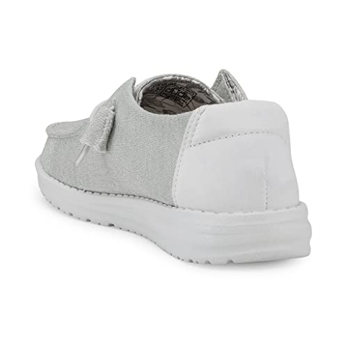 Image of HEYDUDE Women's Wendy Chambray | Women's Shoes | Women's Lace Up Loafers | Comfortable & Light-Weight