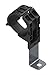 Hellermann Tyton North America 151-01522 Ratchet P Clamp, 1.42"-2.01" Bundle Dia, 90? Long Length, 0.405" Hole Dia, PA66HIRHSUV, Black, 1.37" Width, 7.69" Length (Pack of 140)