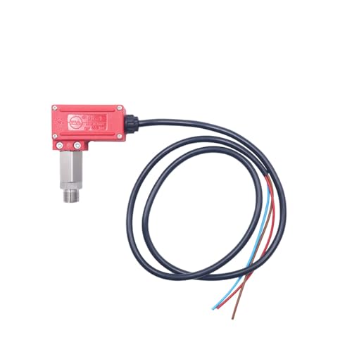 P.A. PR1: 3/8 in M Stainless-Steel Pressure Switch, 8700 psi, Black