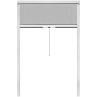 Algopix Similar Product 1 - White Roll Down Insect Screen for