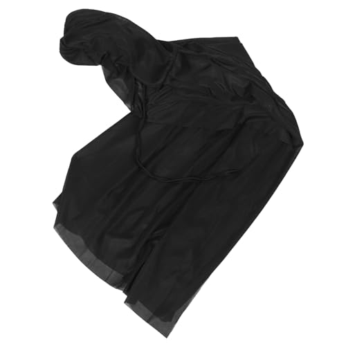 Cape noire à capuche pour déguisements de groupe : le lot de 10 robes