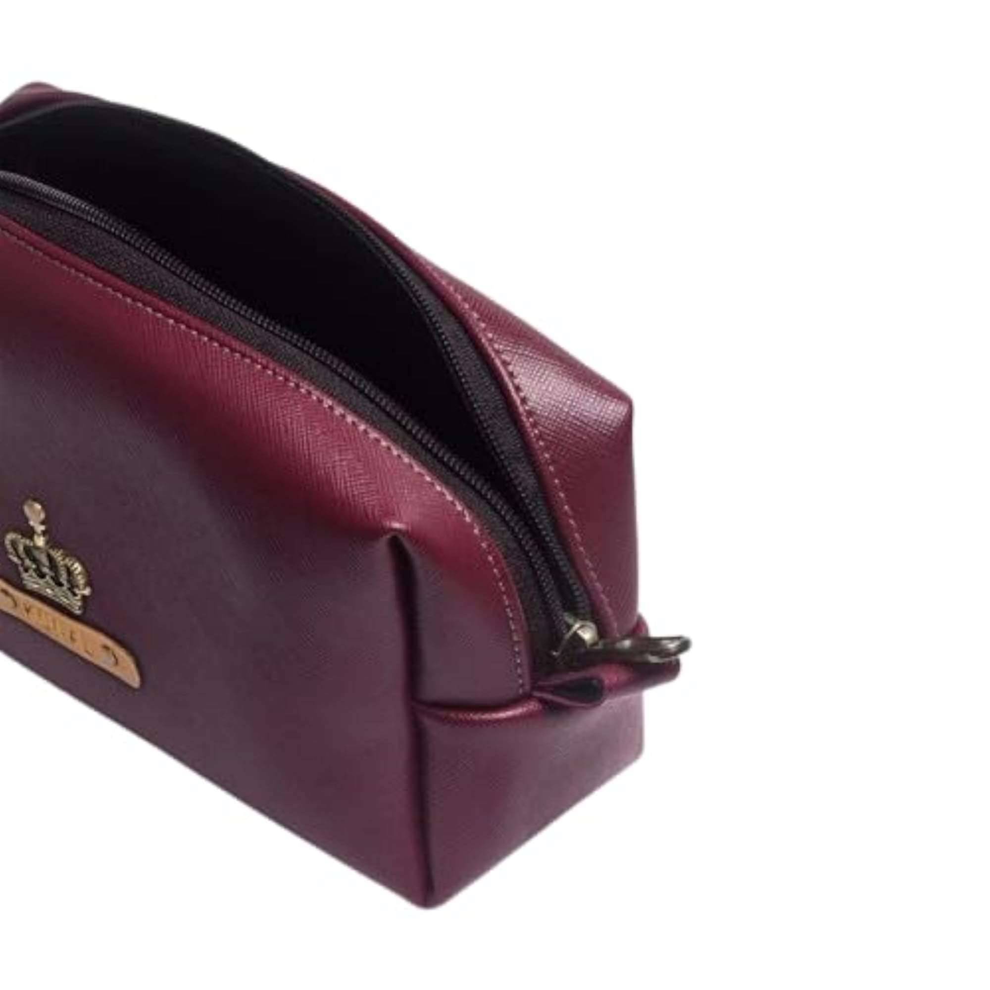 Personalized Travel Pouch with Name & Charm, Utility Pouch