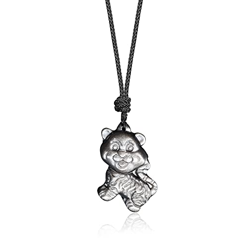 Collier obsidienne ajustable pour un confort quotidien sur mesure