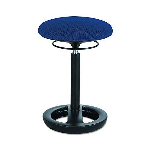 Image of Safco Twixt Active Movement Seating Chair, Ergonomic Support, Adjustable Height, Blue Mesh
