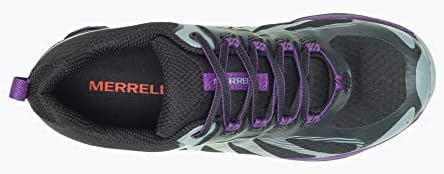 Merrell womens Siren Edge 3 Waterproof Hiking Shoe, Black/Acai, 5 US | Image 2