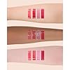 Flower Knows Violet Strawberry Rococo Glowy Lip Gloss,Moisturizing Baby Pink Plumping Lip Oil,Hydrating Lip Tint for Girls&Women,Vegan & Cruelty-Free,0.12 Fl Oz(G01 Strawberry Macaron) #4