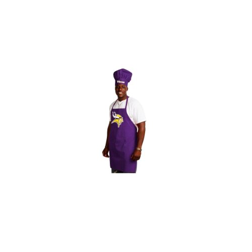 Pro Specialties Group mens Chef Hat and Set Pro Specialties Group Apron, Team Color, One Size US