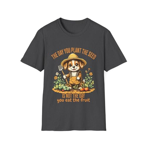 T-shirt humour et sagesse pour cultiver la sérénité et la patience