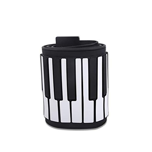 HMTOHL Portable 61 Touches Piano Flexible Roll-Up Piano USB Clavier Électronique Main Rouleau Piano Clavier Instrument - Les Beatles, Paul McCartney, John Lennon, RIngo Starr, George Harrison HMTOHL Portable 61 Touches Piano Flexible Roll-Up Piano USB Clavier Électronique Main Rouleau Piano Clavier Instrument – Image 3