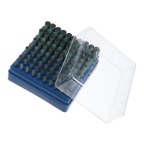 Meules abrasives vertes en caoutchouc et acier inoxydable pour finitions nettes